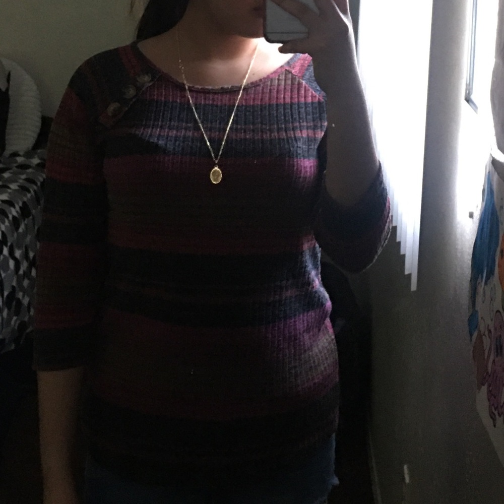 Colorful long sleeve